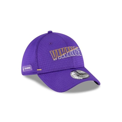 Sapca New Era Minnesota Vikings NFL Official Summer Sideline 39THIRTY Stretch Fit - Violet